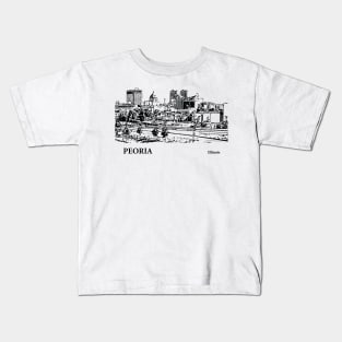 Peoria Illinois Kids T-Shirt